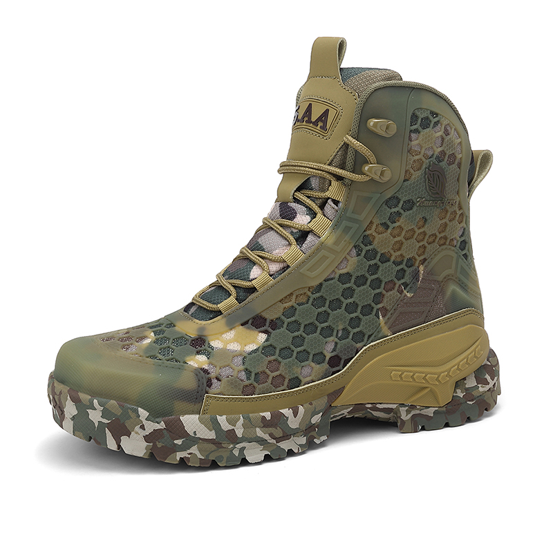 Outdoor Hunting Fabric - Мужские походные ботинки, водонепроницаемые тактические ботинки,