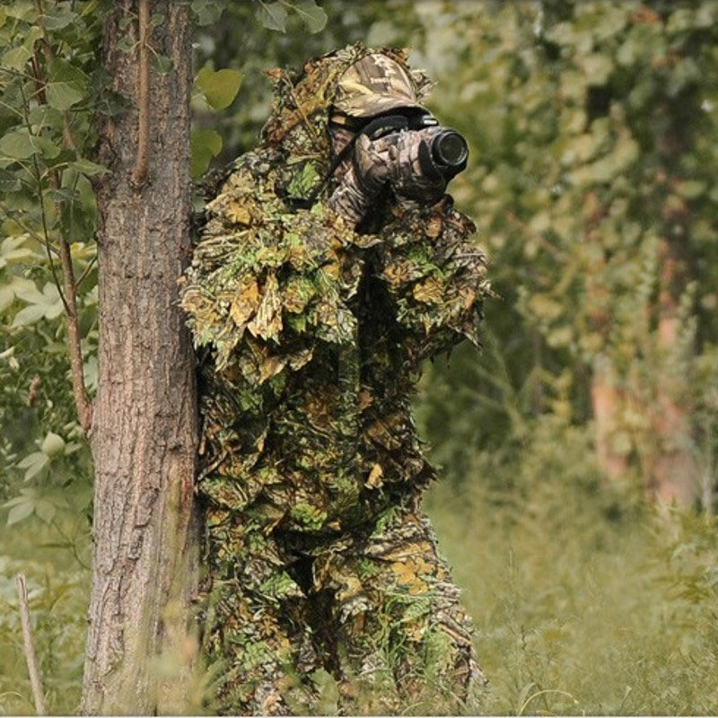 Camouflage Hunting Jacket - Мужской Женский Детский уличный костюм Ghillie,