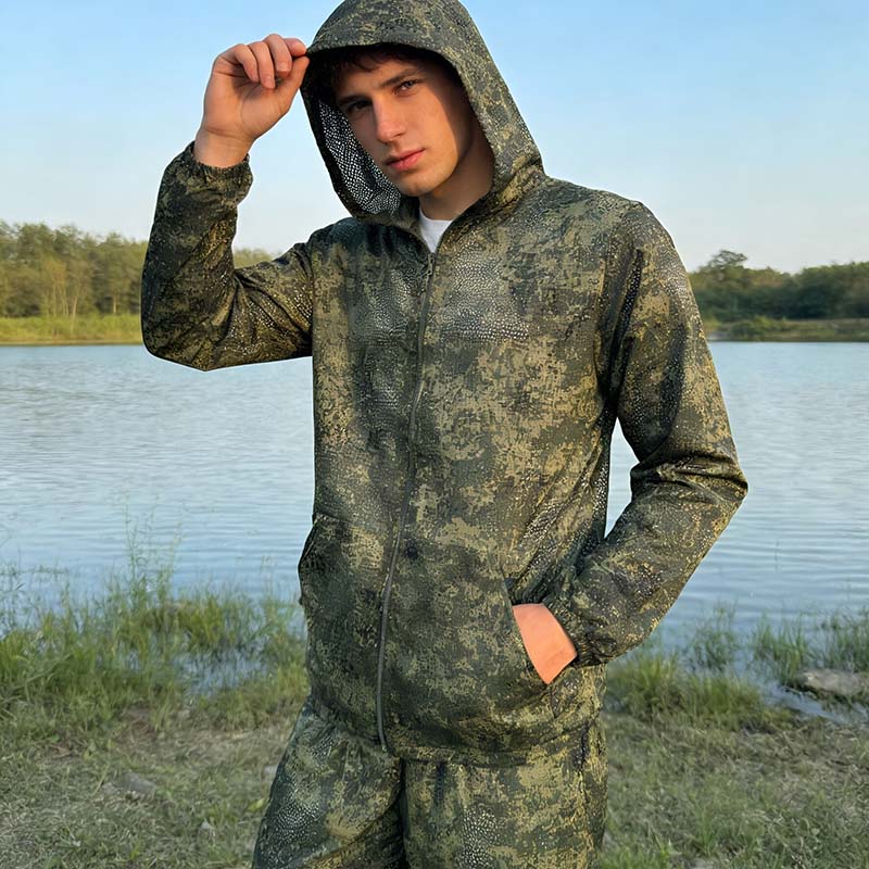 Camouflage Hunting Jacket - Тактические худи и костюмы: камуфляжные сетчатые