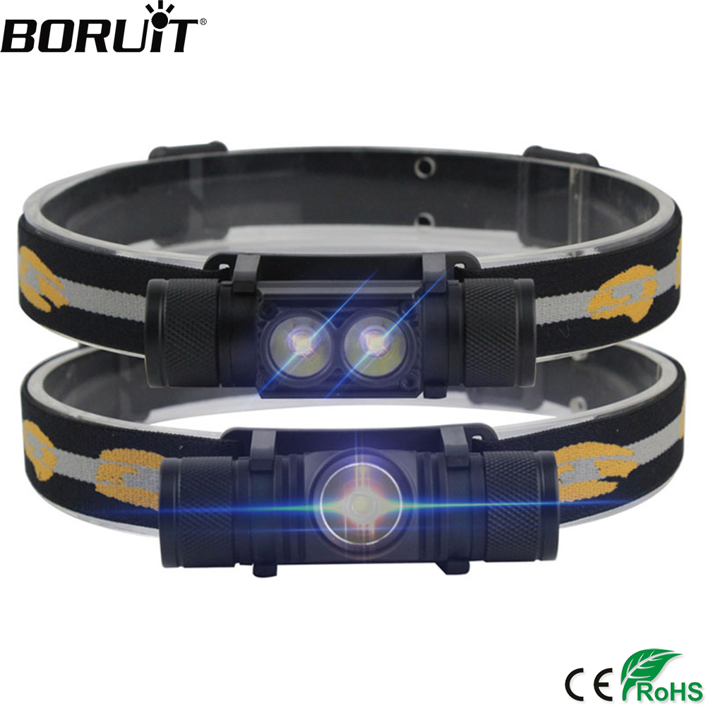 Outdoor Hunting Bike - BORUiT светодиодный мини-налобный фонарь высокой мощности