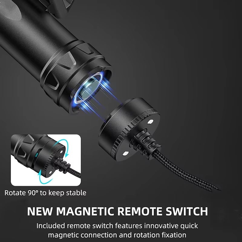 Тактический фонарь Richfire 25 – обзор и цена Tactical Flashlight Rechargeable