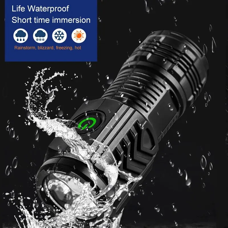 Портативный мини-фонарик с 3 с – обзор и цена Tactical Flashlight Rechargeable