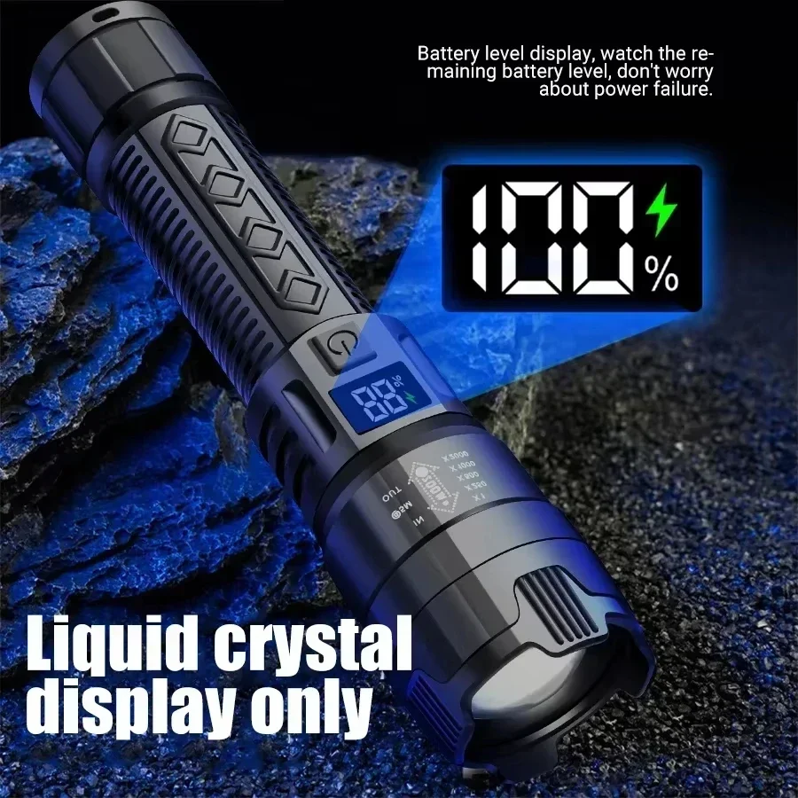 Светодиодные фонарики высокой  – обзор и цена Tactical Flashlight Rechargeable