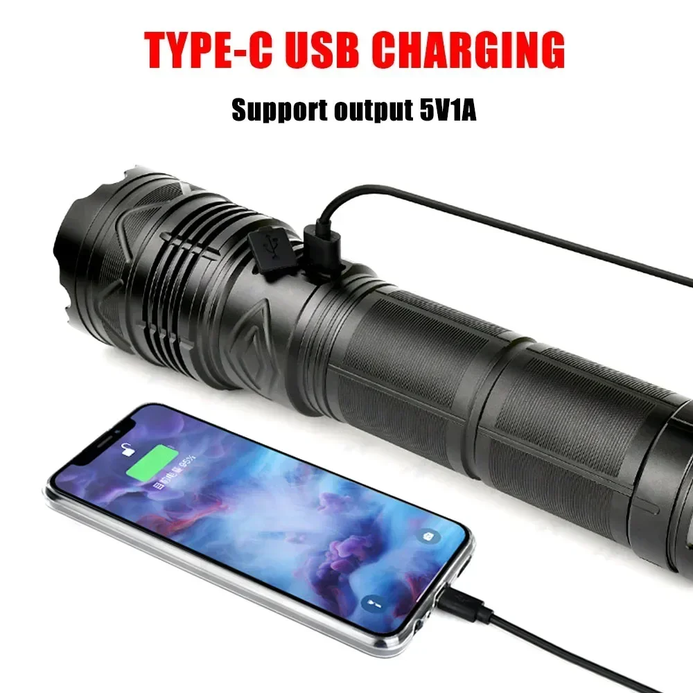 Суперяркий светодиодный фонарь – обзор и цена Tactical Flashlight Rechargeable