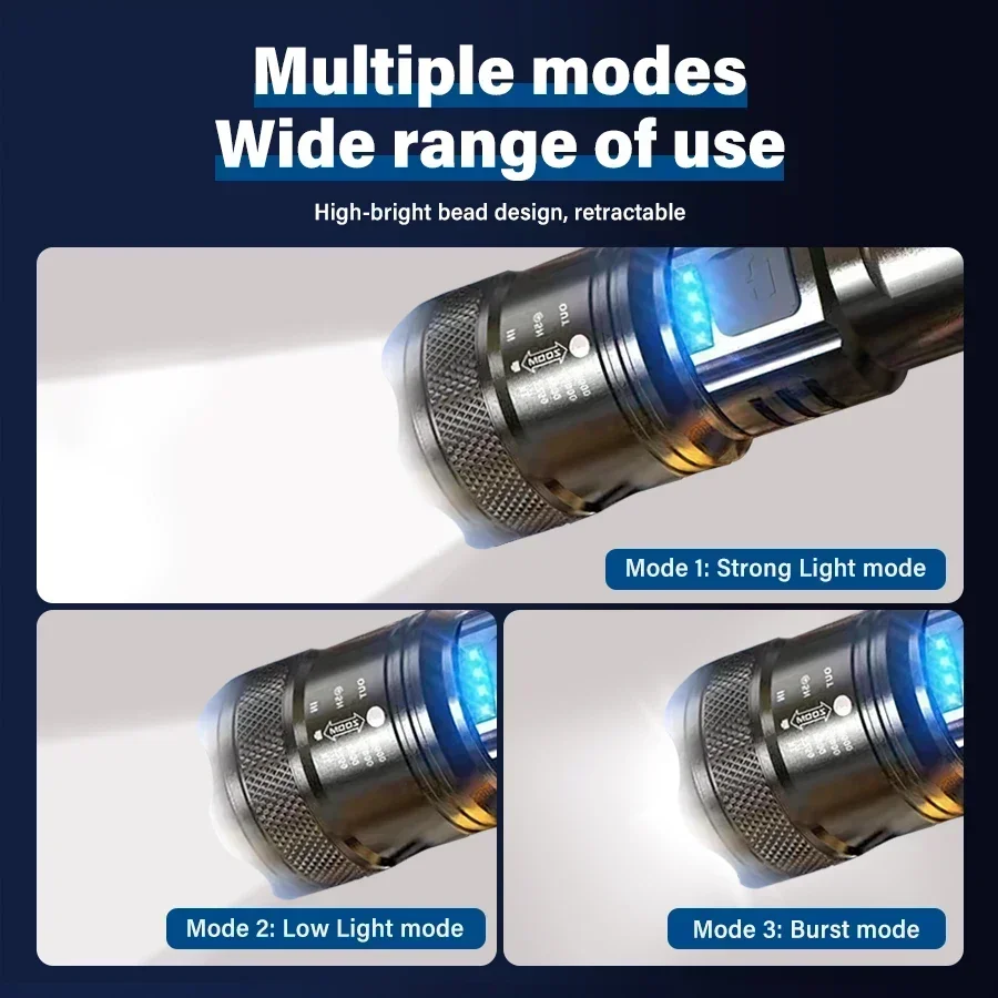 Ультра яркий светодиодный фона – обзор и цена Tactical Flashlight Rechargeable