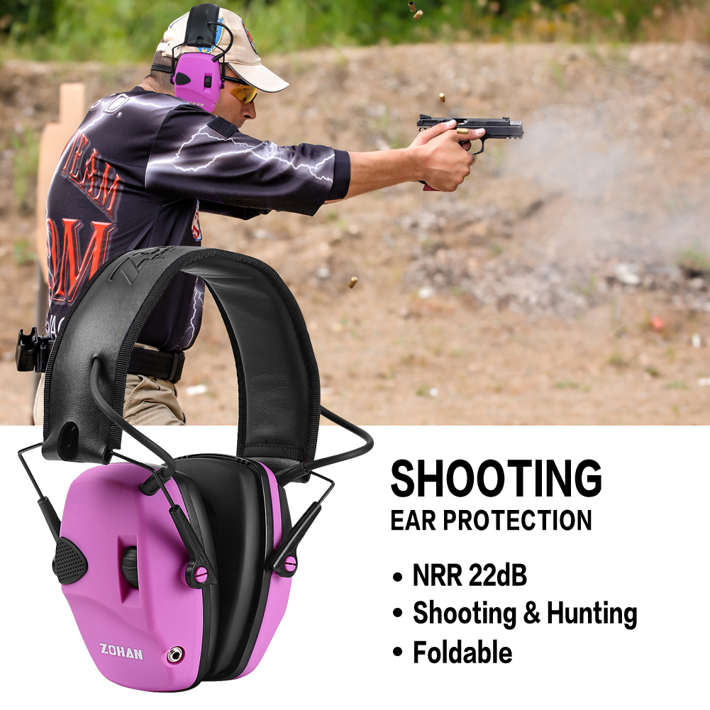 Наушники для стрельбы ZOHAN, з – обзор и цена Shooting Ear Muff