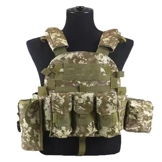 Тактический жилет 6094 камуфля – обзор и цена Camouflage Hunting Jacket