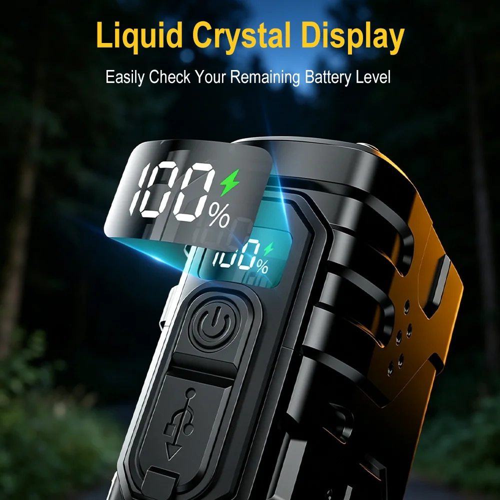 BORUIiT Ручной фонарь EDC с LE – обзор и цена Tactical Flashlight Rechargeable