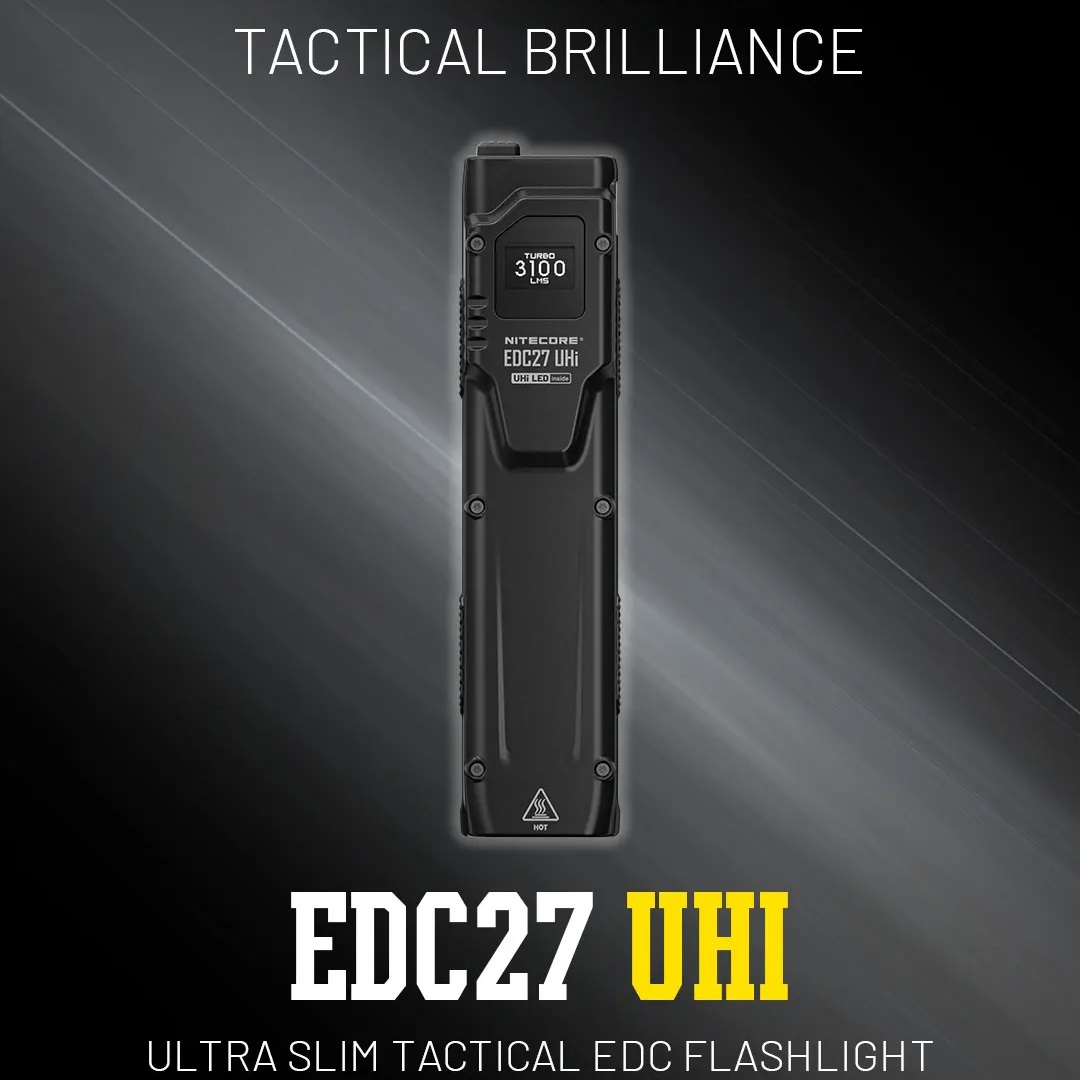 Тактический фонарик Convoy UHi – обзор и цена Tactical Flashlight Rechargeable