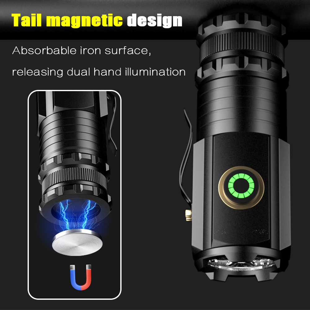 Портативный мощный мини-фонари – обзор и цена Tactical Flashlight Rechargeable