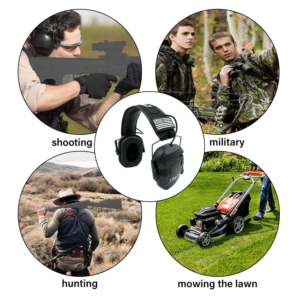 Складные электронные наушники  – обзор и цена Shooting Ear Muff