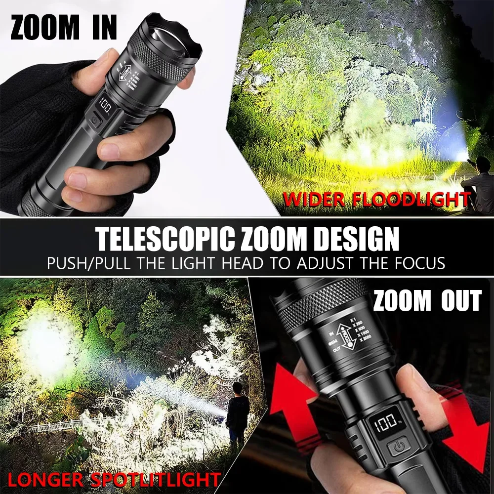 Перезаряжаемый светодиодный фо – обзор и цена Tactical Flashlight Rechargeable