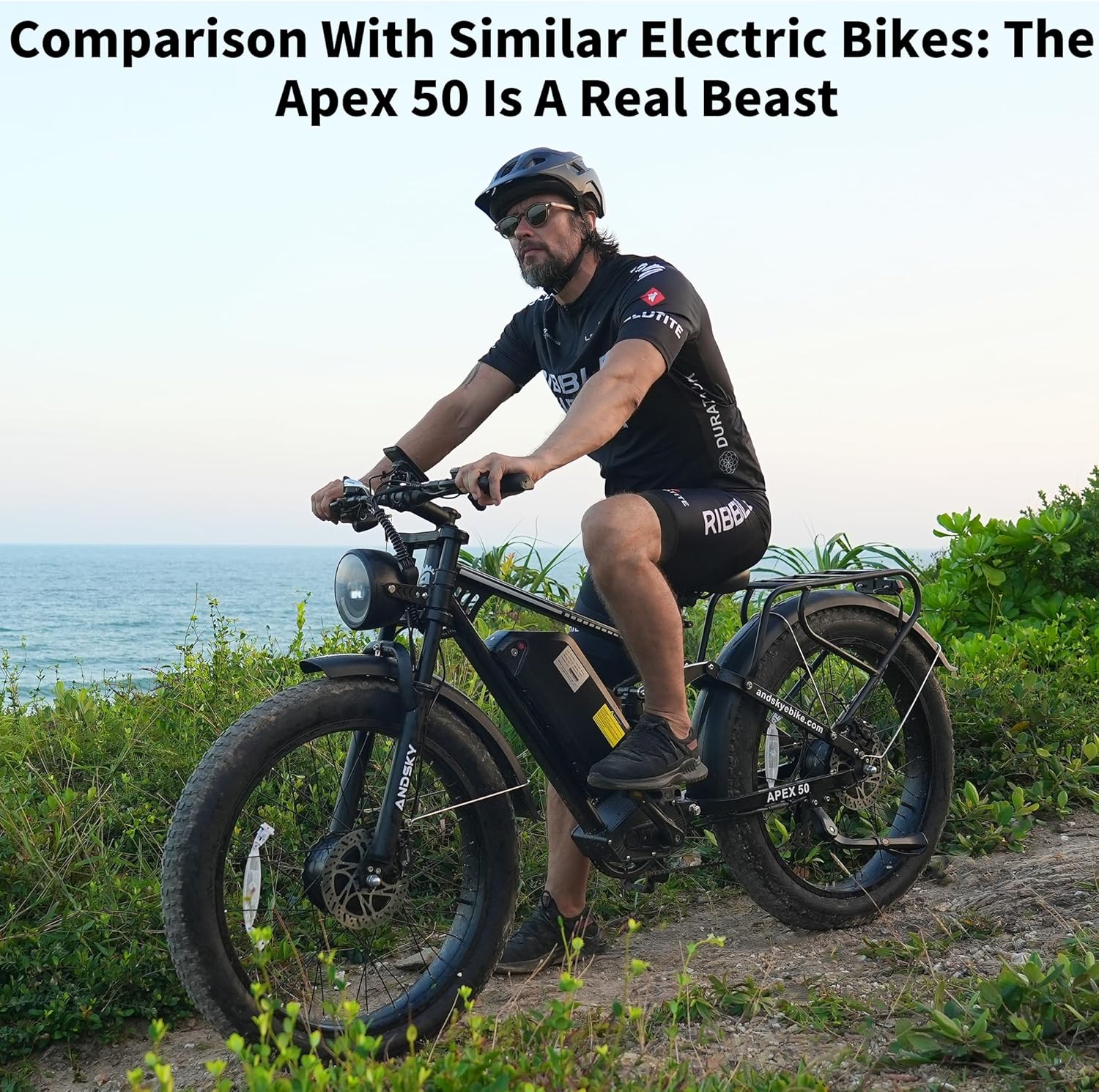 Электровелосипед ANDSKY Apex50 – обзор и цена Outdoor Hunting Bike