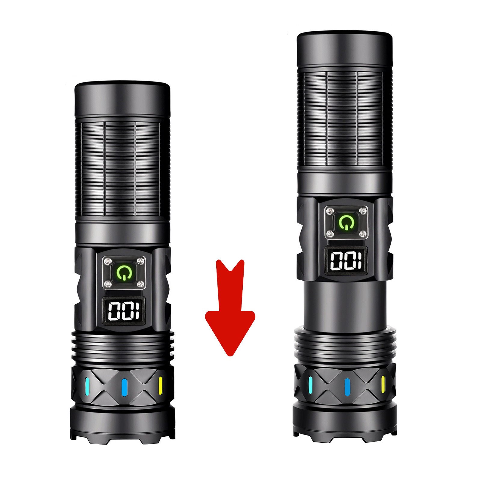 Мощный светодиодный фонарь с т – обзор и цена Tactical Flashlight Rechargeable